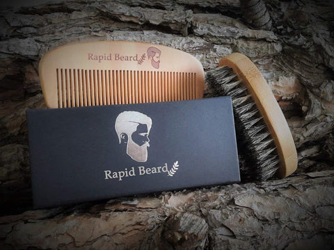 Beard Brush & Comb Kit 1